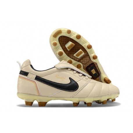 Scarpa Nike Tiempo Legend X Elite FG R10 Lemonade Nero