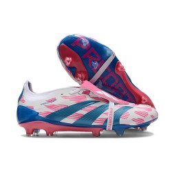 adidas Predator 2024 Elite FT FG Ftwr Bianco Solar Blu Solar Rosa