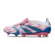 adidas Predator 2024 Elite FT FG Ftwr Bianco Solar Blu Solar Rosa