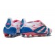 adidas Predator 2024 Elite FT FG Ftwr Bianco Solar Blu Solar Rosa