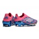 Scarpe adidas F50+ LL FG Solar Blu Ftwr Bianco Solar Rosa
