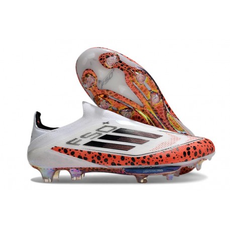 Scarpe adidas F50+ LL FG X Messi Bianco Rosso Nero