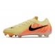 Nike Phantom Luna 2 Elite L FG Giallo Arancione Nero