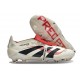 Adidas Predator Elite Fold-over Tongue FG Bianco Off Nero Core Rubino Puro