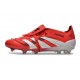 Adidas Predator Elite Fold-over Tongue FG Rosso Lucido Bianco Nero