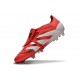 Adidas Predator Elite Fold-over Tongue FG Rosso Lucido Bianco Nero