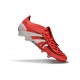 Adidas Predator Elite Fold-over Tongue FG Rosso Lucido Bianco Nero