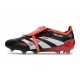 Adidas Predator Elite Fold-over Tongue FG X MOMENTS Nero Bianco Rosso Vivido
