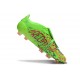 Adidas Predator Elite Fold-over Tongue FG Limone Lucido Rosa Lucido Blu Fusion