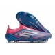 adidas F50 Elite Senza Lacci FG Solar Blu Ftwr Bianco Solar Rosa