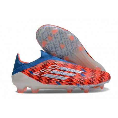 adidas F50 Elite Senza Lacci FG Rosso Blu Bianco