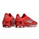 adidas F50 Elite Senza Lacci FG Rosso Argento