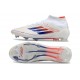 adidas F50 Elite Mid FG Ftwr Bianco Rosso Solare Blu Lucido