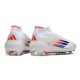 adidas F50 Elite Mid FG Ftwr Bianco Rosso Solare Blu Lucido