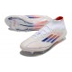 adidas F50 Elite Mid FG Ftwr Bianco Rosso Solare Blu Lucido