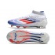 adidas F50 Elite Mid FG Ftwr Bianco Rosso Solare Blu Lucido