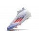 adidas F50 Elite Mid FG Ftwr Bianco Rosso Solare Blu Lucido