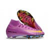 Nike Mercurial Superfly 10 Elite FG Viola Giallo