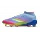 adidas F50 Elite Mid FG Blu Fusion Limone Lucido Rosa Lucido