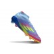 adidas F50 Elite Mid FG Blu Fusion Limone Lucido Rosa Lucido