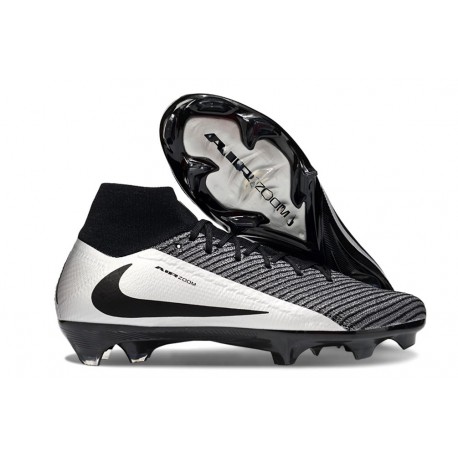 Nike Mercurial Superfly 10 Elite FG Nero Argent