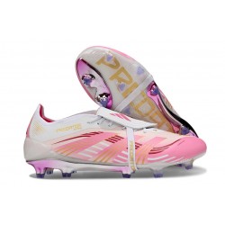Scarpa da Calcio Adidas Predator Elite FT FG Rosa Bianco