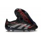 adidas Predator Elite 25 FG Nero Grigio Rosso Lucido