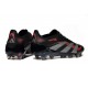 adidas Predator Elite 25 FG Nero Grigio Rosso Lucido