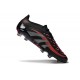 adidas Predator Elite 25 FG Nero Grigio Rosso Lucido