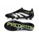 adidas Predator Elite 25 FG Nero Bianco Limone Lucido
