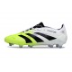 adidas Predator Elite 25 FG Bianco Nero Limone Lucido