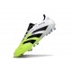 adidas Predator Elite 25 FG Bianco Nero Limone Lucido