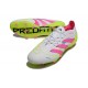 adidas Predator Elite 25 FG Bianco Rosa Lucido Limone Lucido