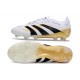 adidas Predator Elite 25 FG Ftwr Bianco Nero Oro Met