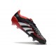 adidas Predator Elite 25 FG Nero Bianco Rosso