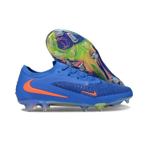 Nike Phantom 6 Low Elite FG Blu Arancio