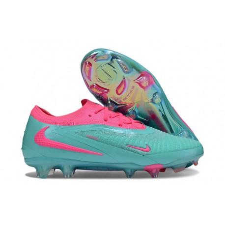 Nike Phantom 6 Low Elite FG Blu Rosa
