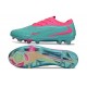 Nike Phantom 6 Low Elite FG Blu Rosa