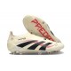 adidas Predator Elite Laceless FG Bianco Off Nero Core Rubino Puro