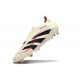 adidas Predator Elite Laceless FG Bianco Off Nero Core Rubino Puro