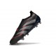 adidas Predator Elite Laceless FG Nero Grigio 4 Rosso Lucido