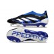 adidas Predator Elite Laceless FG Noir Blanc Bleu