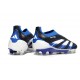 adidas Predator Elite Laceless FG Noir Blanc Bleu