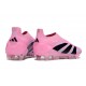 adidas Predator Elite Laceless FG Rosa Nero