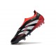 adidas Predator Elite Laceless FG X MOMENTS Nero Bianco Rosso Vivido
