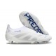 adidas Predator Elite Laceless FG Bianco Grigio Blu