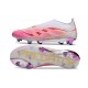 adidas Predator Elite Laceless FG Rosa Bianco