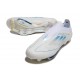 Scarpe adidas F50+ LL FG Bianco Perla Metallico