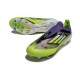 Scarpe adidas F50+ LL FG Viola Rush Ftwr Bianco Limone Lucido