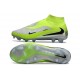 Scarpe Alte Nike Phantom 6 Elite FG Grigio Verde Nero